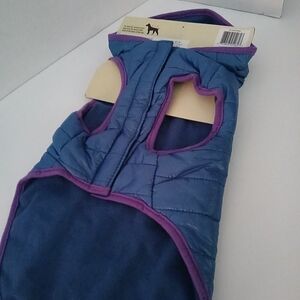 Patagonia Blue and Purple Dog Vest